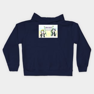 Black cats Lyme Regis Kids Hoodie